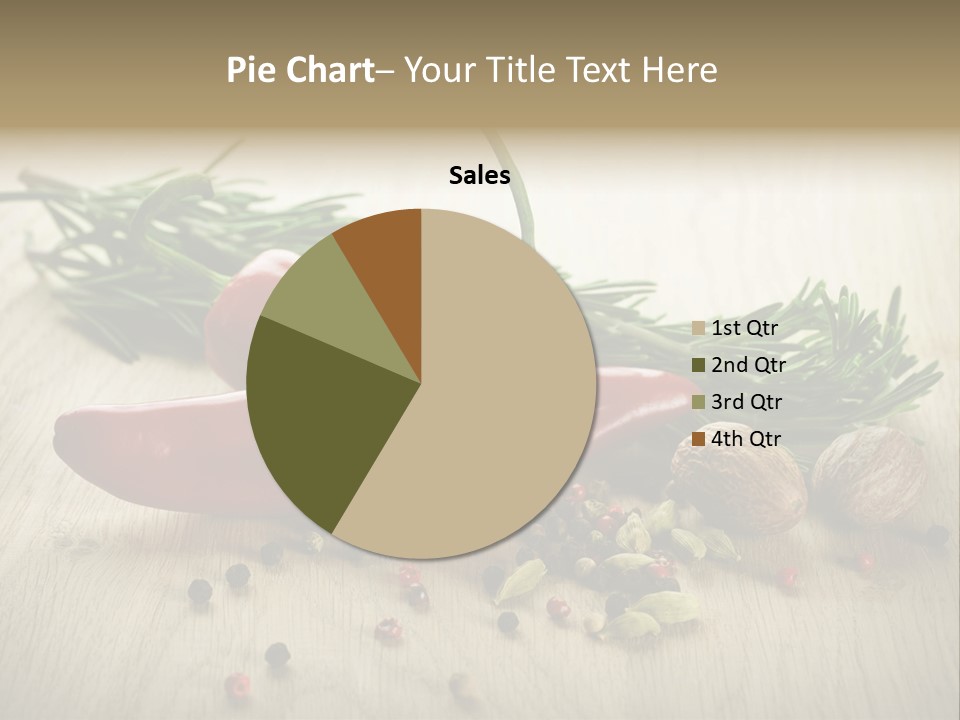 Cinnamon Cardamon Rosemary PowerPoint Template