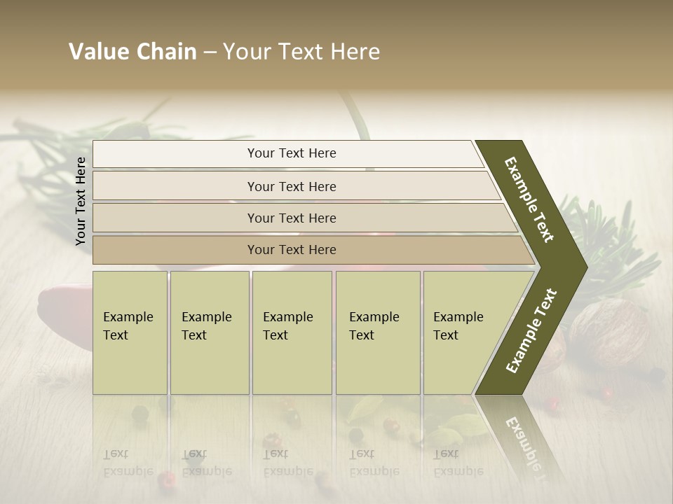 Cinnamon Cardamon Rosemary PowerPoint Template