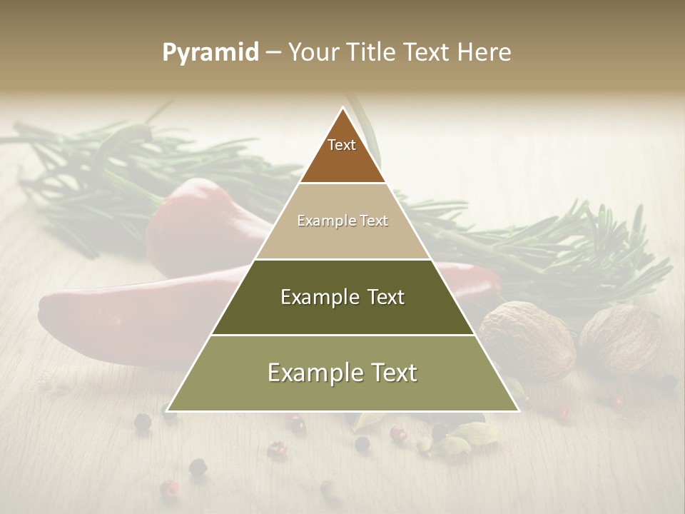 Cinnamon Cardamon Rosemary PowerPoint Template