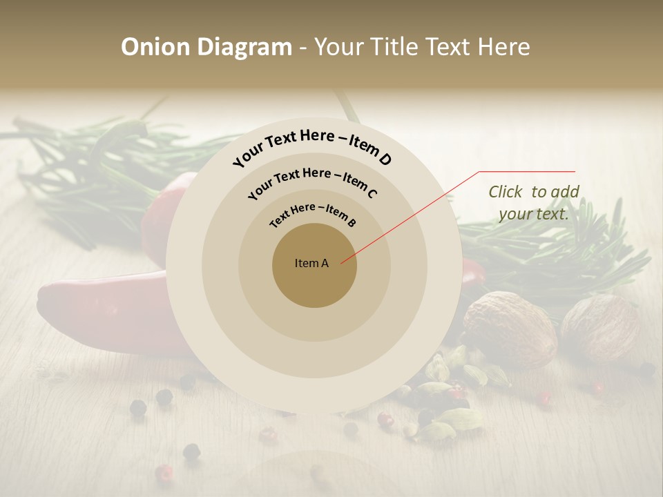 Cinnamon Cardamon Rosemary PowerPoint Template