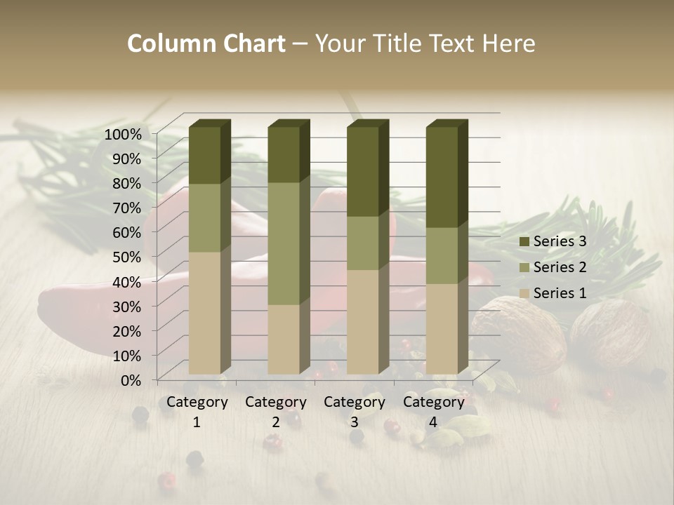 Cinnamon Cardamon Rosemary PowerPoint Template