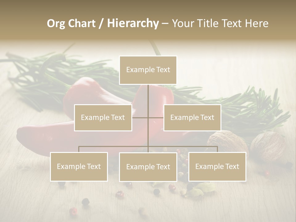 Cinnamon Cardamon Rosemary PowerPoint Template