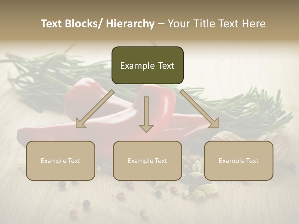 Cinnamon Cardamon Rosemary PowerPoint Template