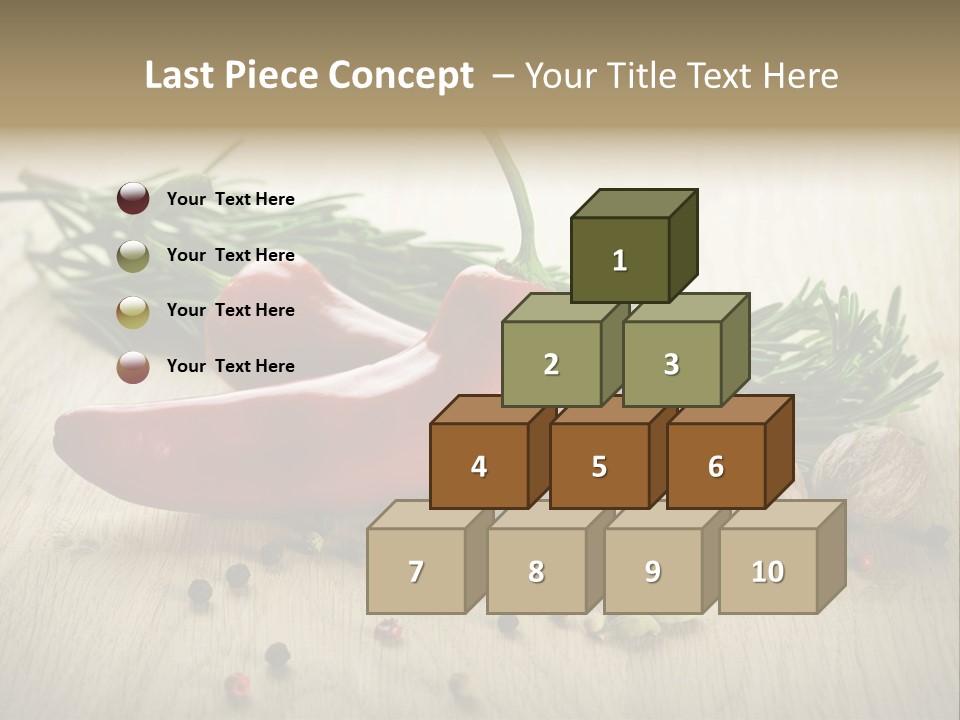 Cinnamon Cardamon Rosemary PowerPoint Template