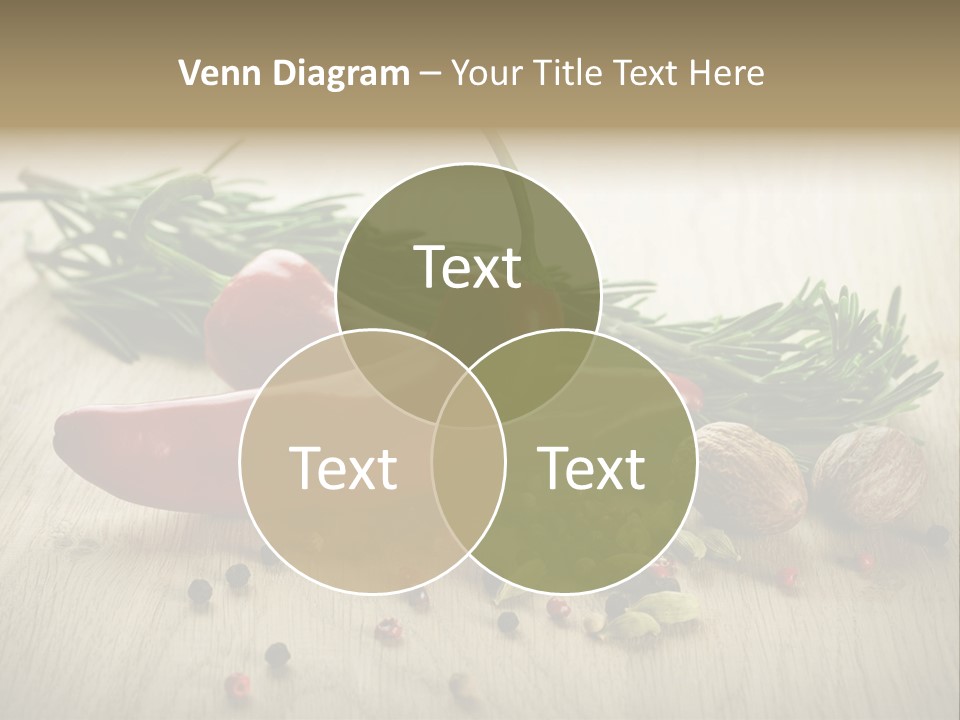 Cinnamon Cardamon Rosemary PowerPoint Template