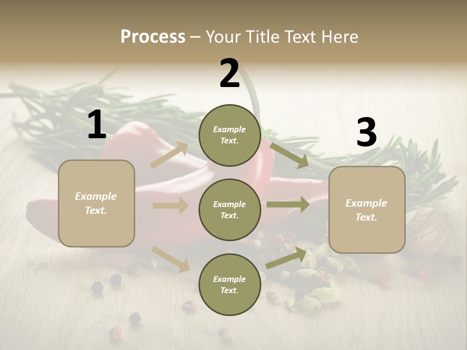 Cinnamon Cardamon Rosemary PowerPoint Template