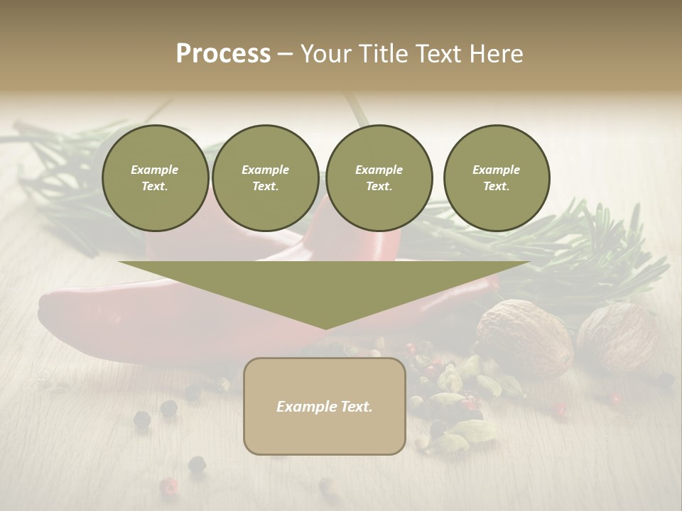Cinnamon Cardamon Rosemary PowerPoint Template