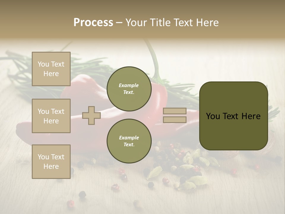 Cinnamon Cardamon Rosemary PowerPoint Template