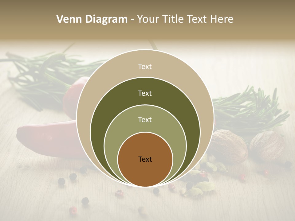Cinnamon Cardamon Rosemary PowerPoint Template