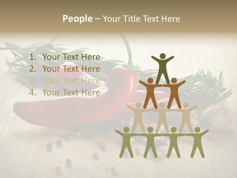 Cinnamon Cardamon Rosemary PowerPoint Template