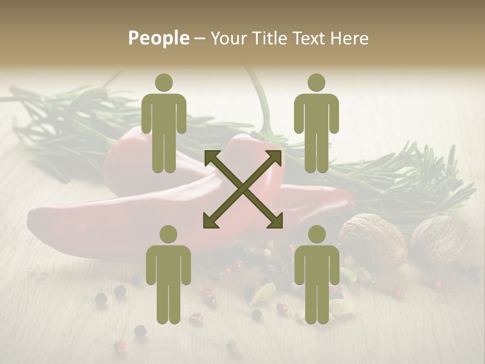 Cinnamon Cardamon Rosemary PowerPoint Template