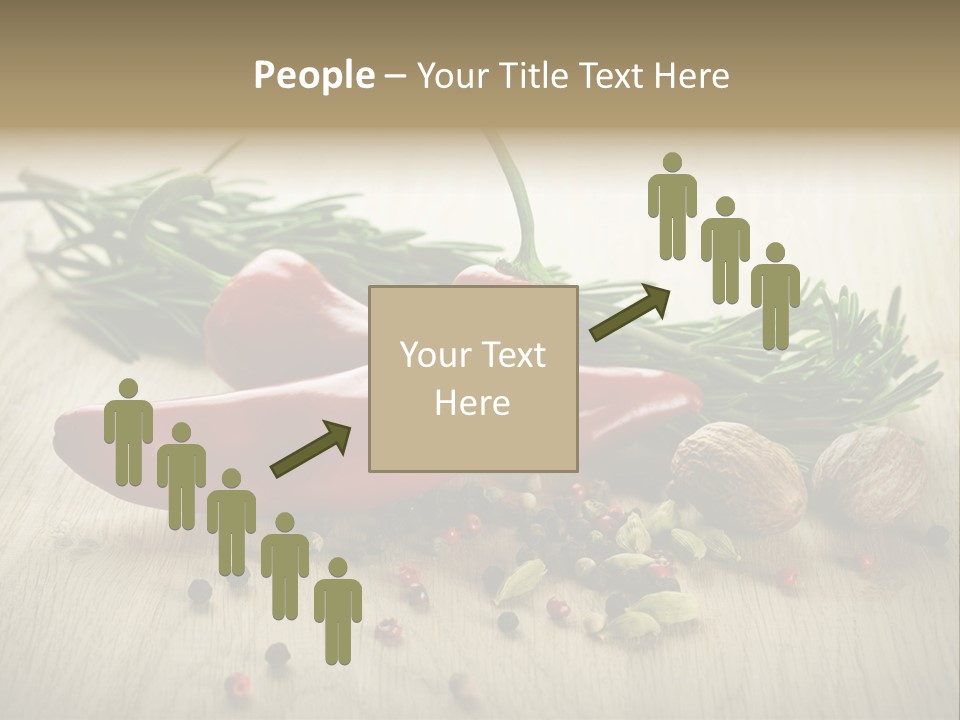 Cinnamon Cardamon Rosemary PowerPoint Template