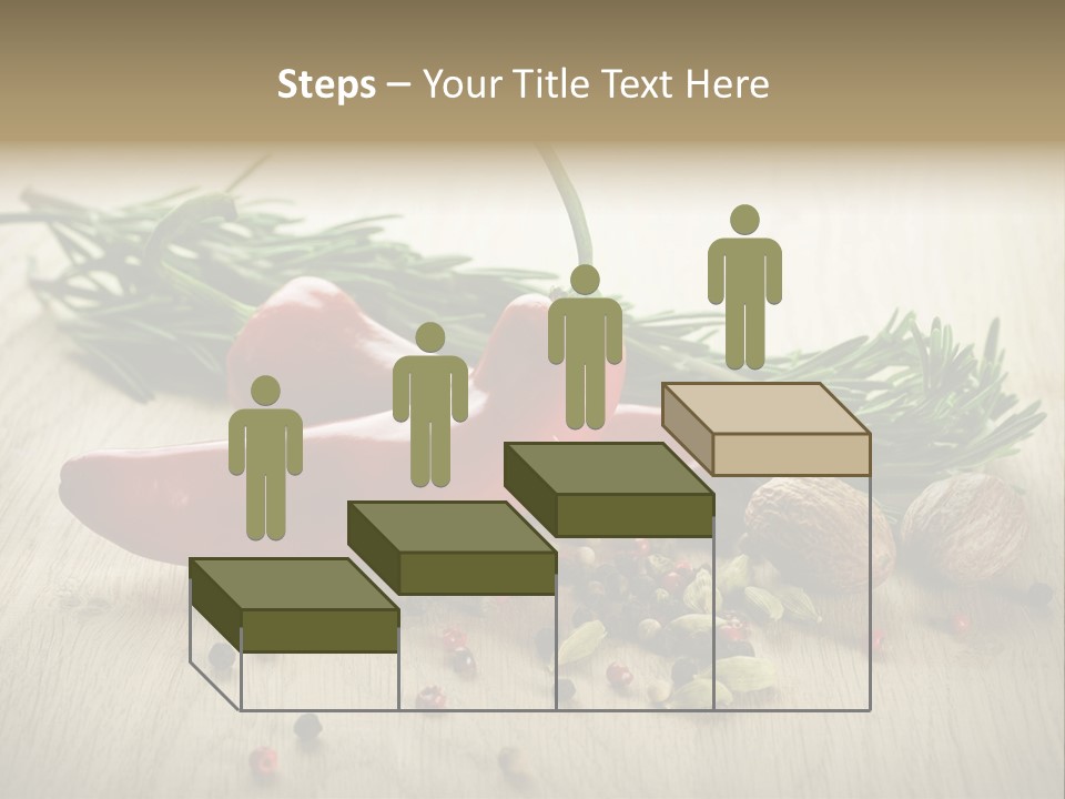 Cinnamon Cardamon Rosemary PowerPoint Template