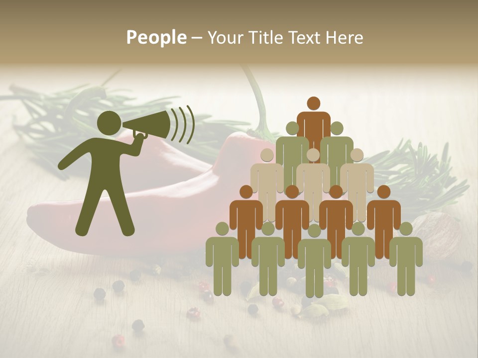 Cinnamon Cardamon Rosemary PowerPoint Template