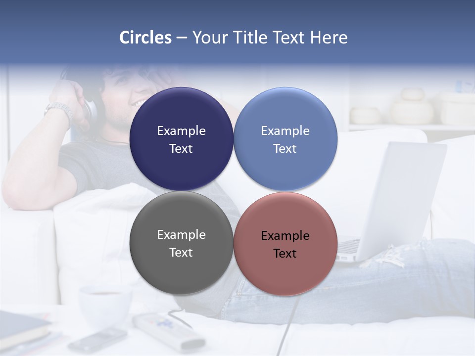 Gift Child Elephant PowerPoint Template