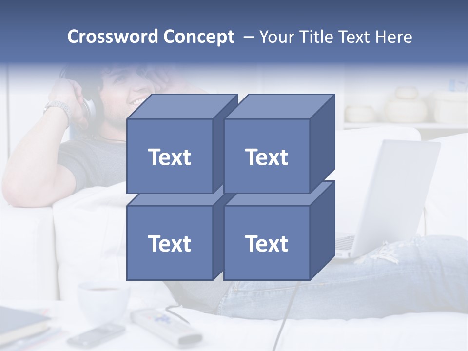 Gift Child Elephant PowerPoint Template