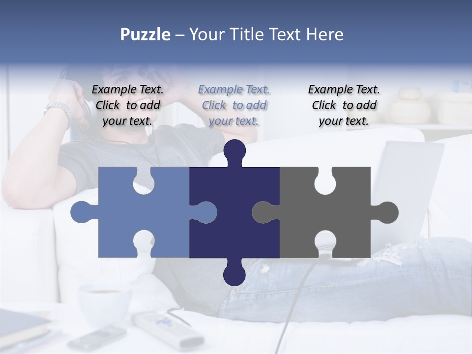 Gift Child Elephant PowerPoint Template