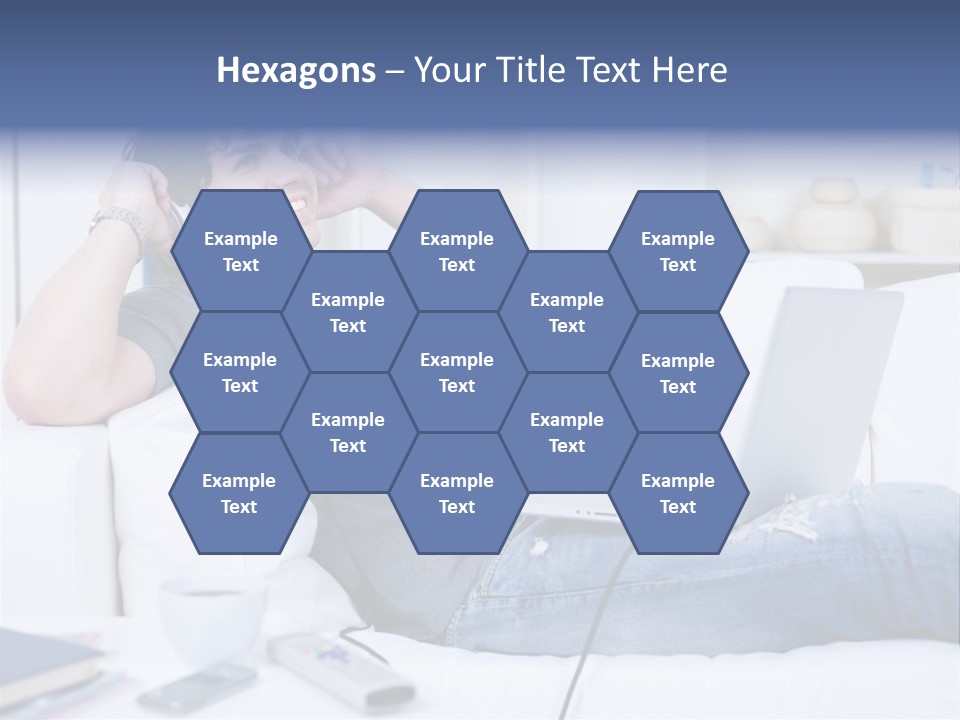 Gift Child Elephant PowerPoint Template