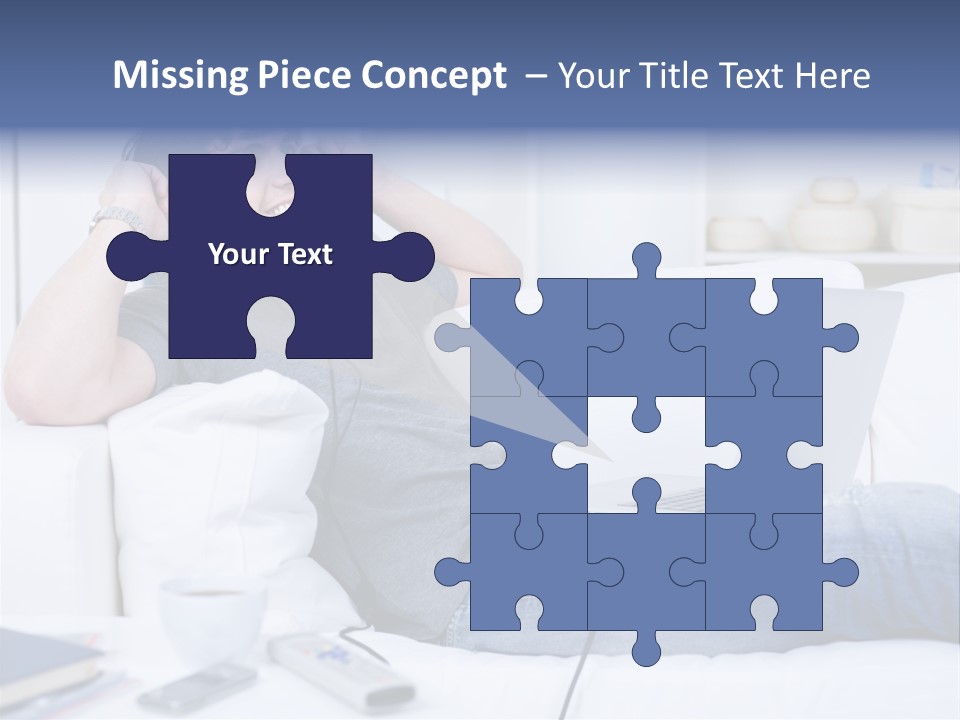 Gift Child Elephant PowerPoint Template