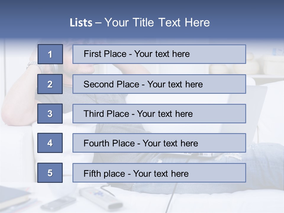Gift Child Elephant PowerPoint Template