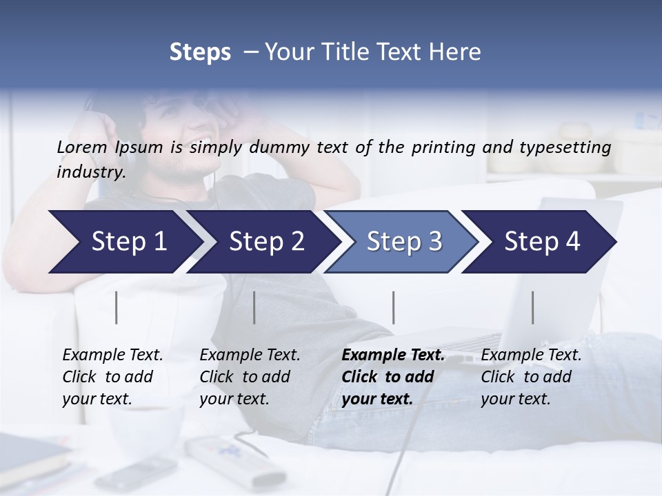 Gift Child Elephant PowerPoint Template