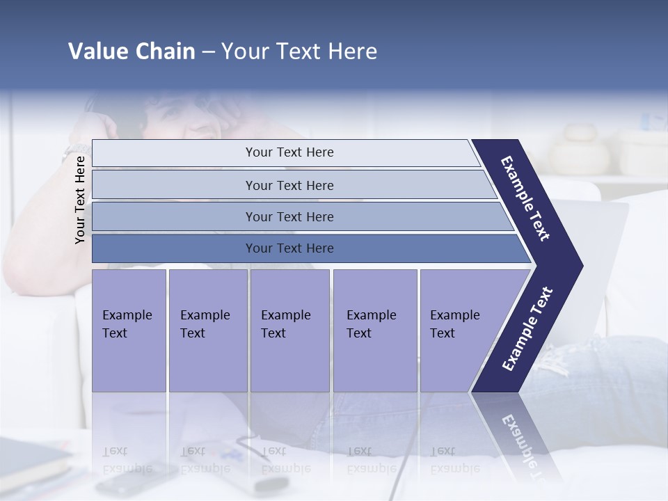 Gift Child Elephant PowerPoint Template