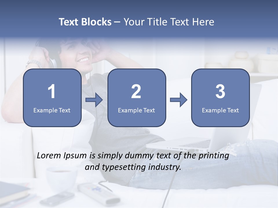 Gift Child Elephant PowerPoint Template