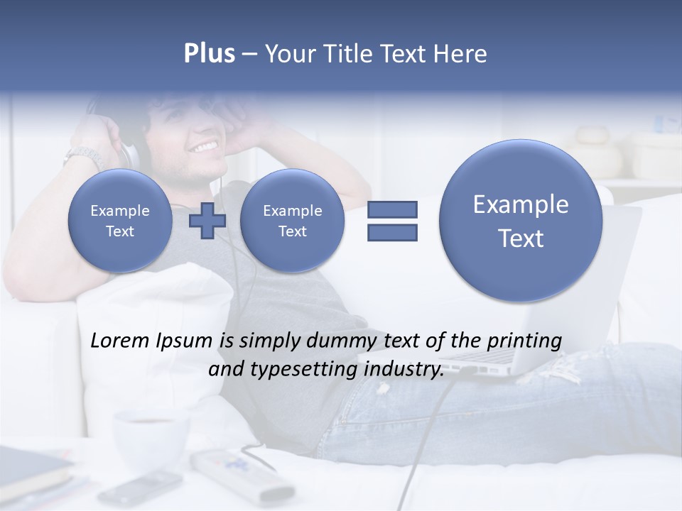 Gift Child Elephant PowerPoint Template