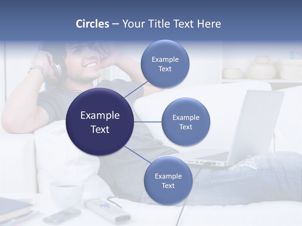 Gift Child Elephant PowerPoint Template