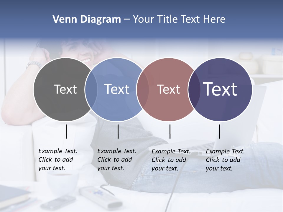 Gift Child Elephant PowerPoint Template