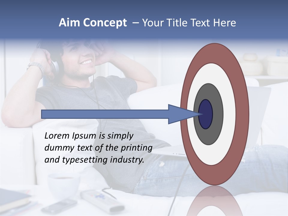 Gift Child Elephant PowerPoint Template