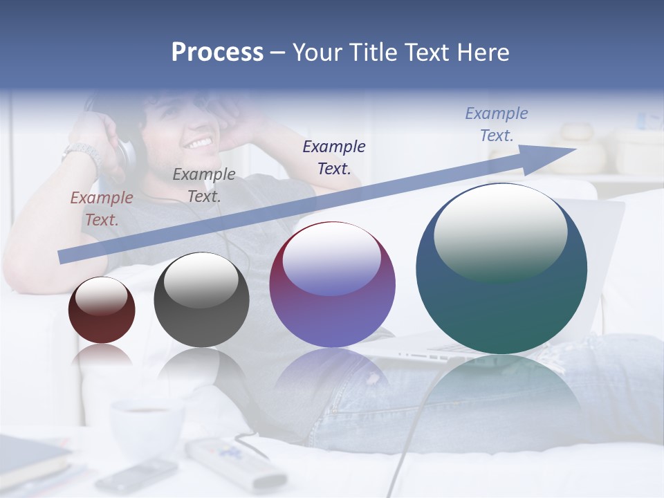 Gift Child Elephant PowerPoint Template