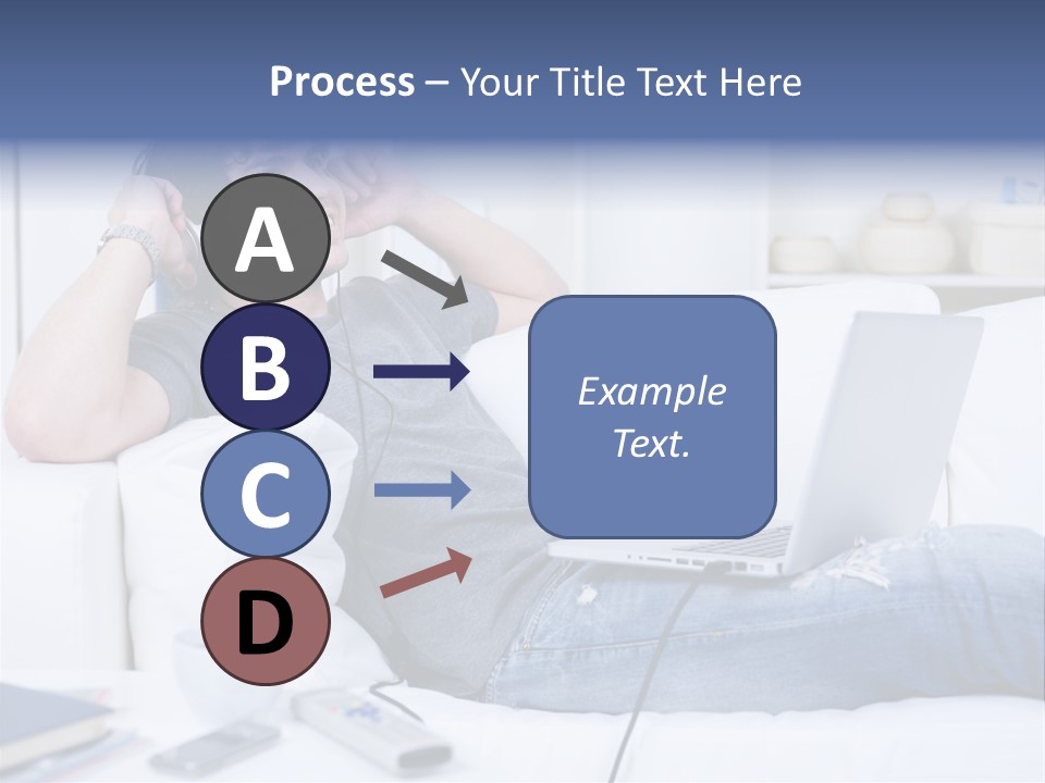Gift Child Elephant PowerPoint Template