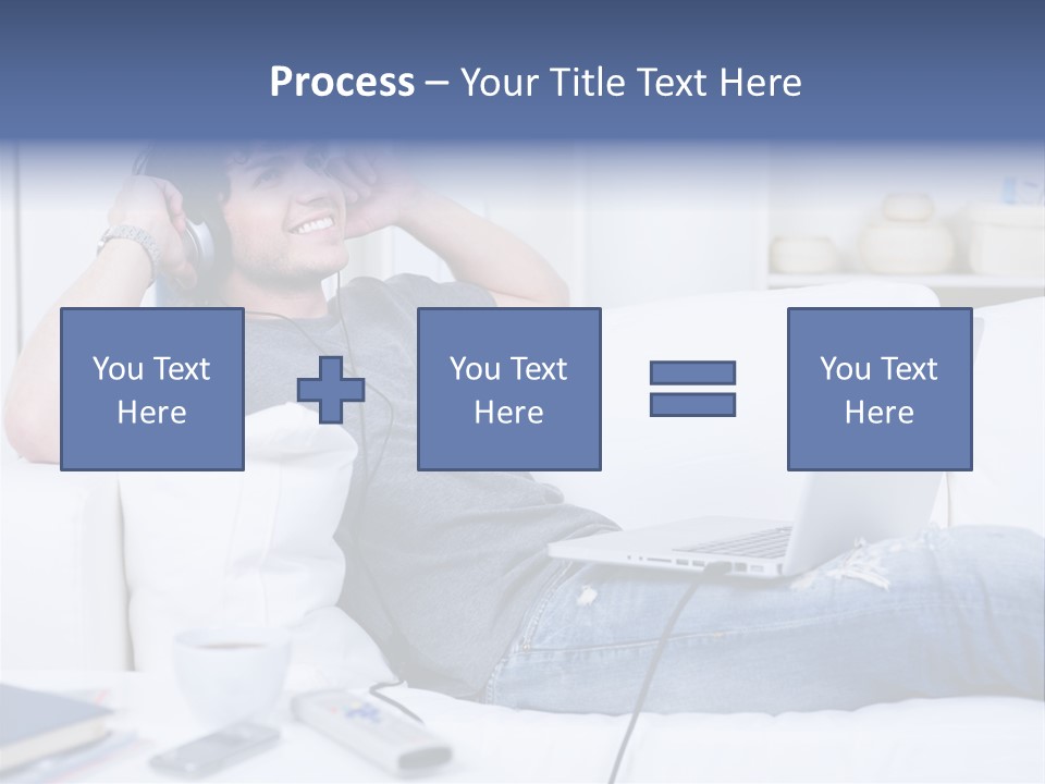 Gift Child Elephant PowerPoint Template