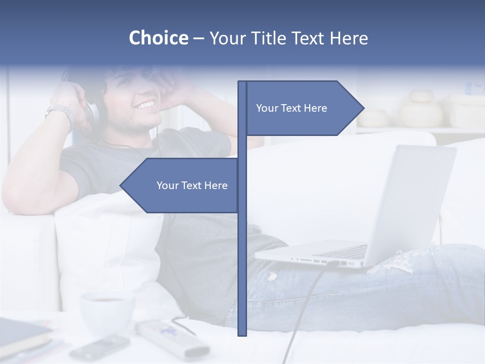 Gift Child Elephant PowerPoint Template