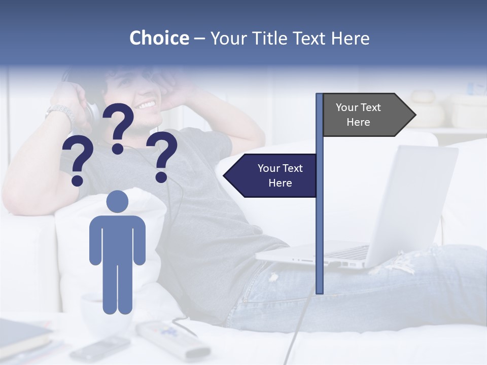 Gift Child Elephant PowerPoint Template