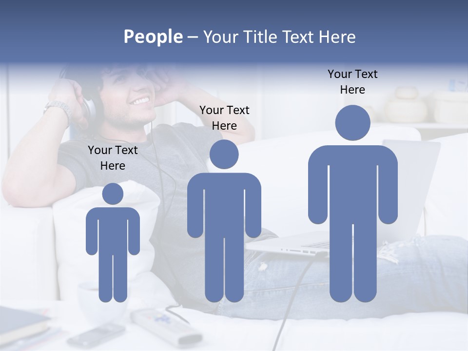 Gift Child Elephant PowerPoint Template