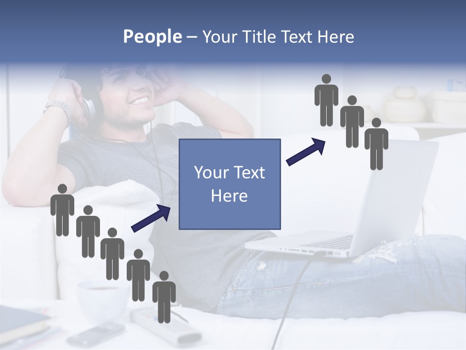 Gift Child Elephant PowerPoint Template