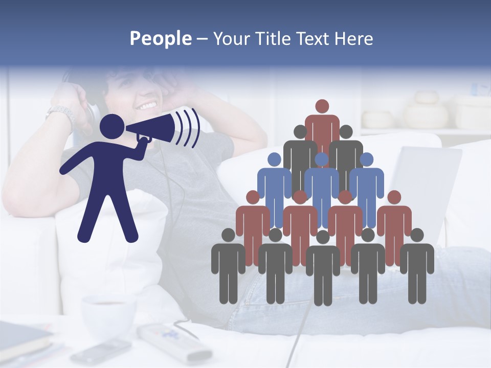 Gift Child Elephant PowerPoint Template