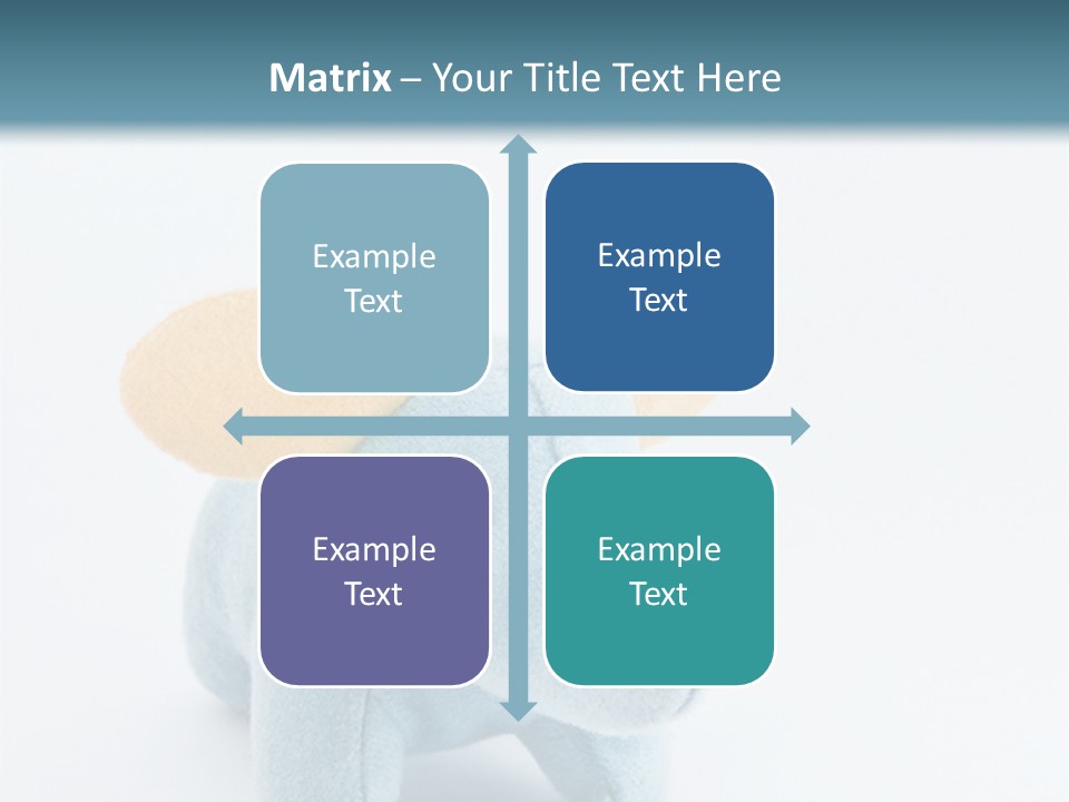 Gift Child Elephant PowerPoint Template