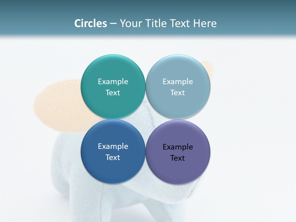 Gift Child Elephant PowerPoint Template