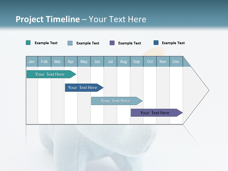 Gift Child Elephant PowerPoint Template