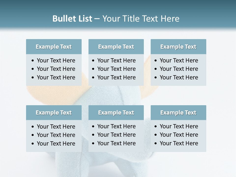 Gift Child Elephant PowerPoint Template