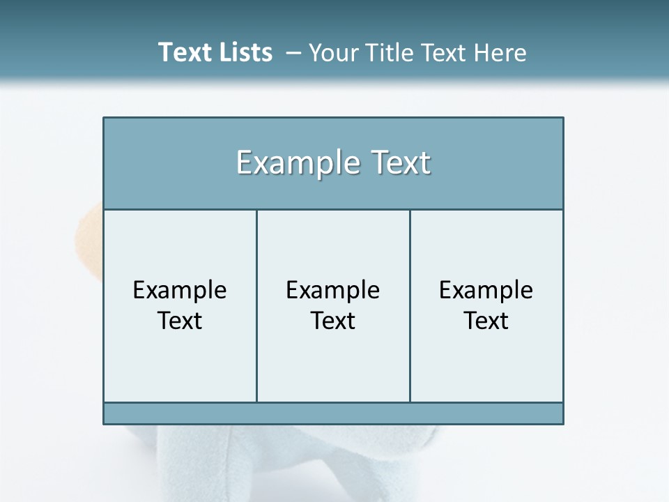 Gift Child Elephant PowerPoint Template