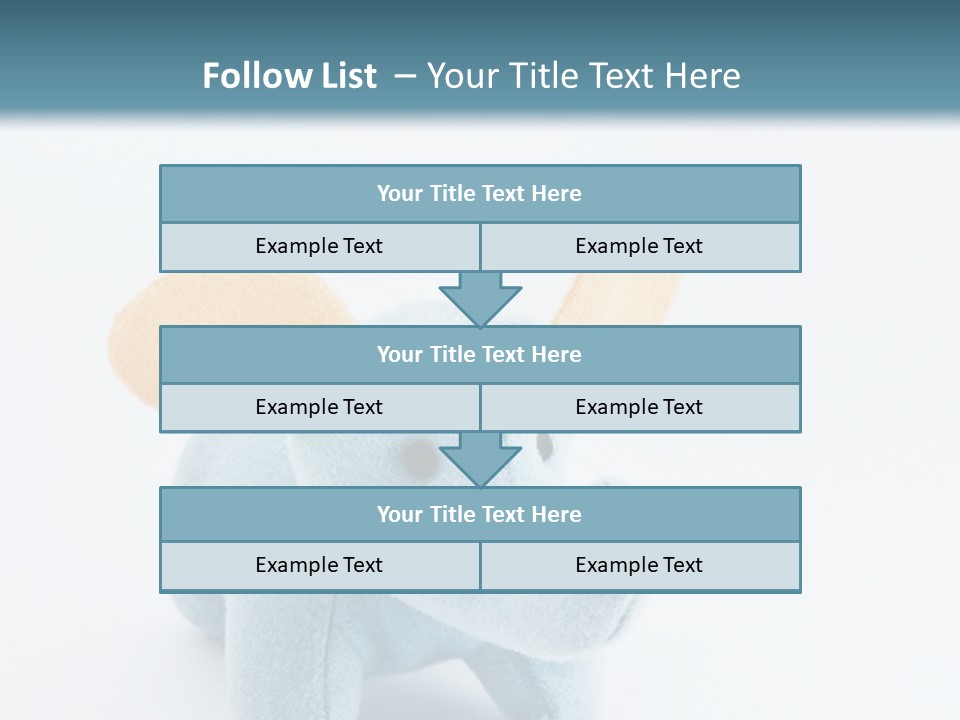 Gift Child Elephant PowerPoint Template