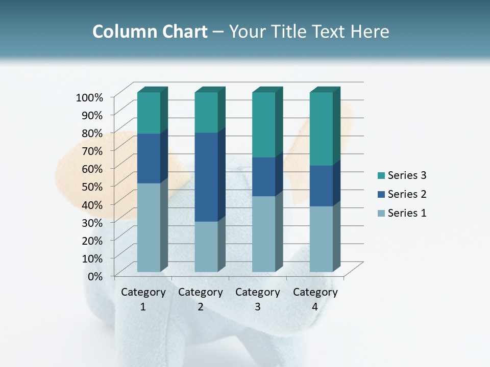 Gift Child Elephant PowerPoint Template