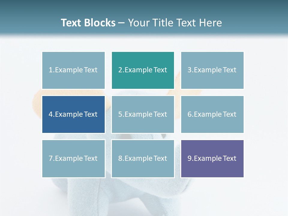 Gift Child Elephant PowerPoint Template