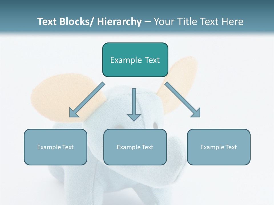 Gift Child Elephant PowerPoint Template