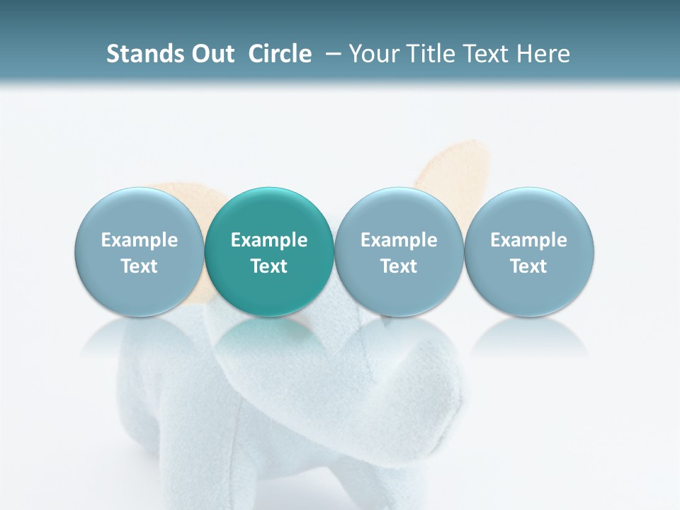 Gift Child Elephant PowerPoint Template