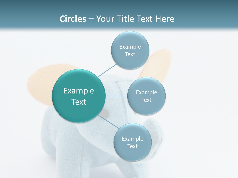 Gift Child Elephant PowerPoint Template